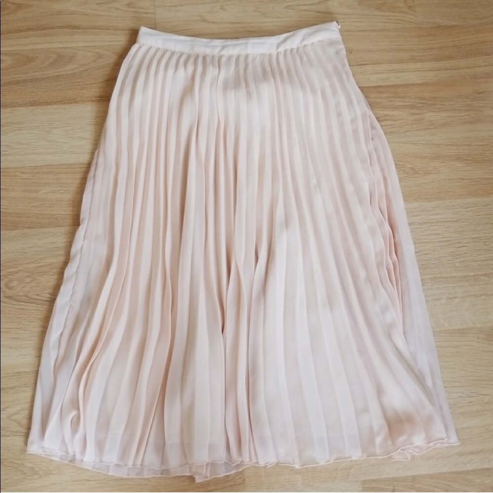 Light Pink A Line Skirt